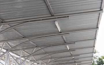 installing Smallburn metal roofing